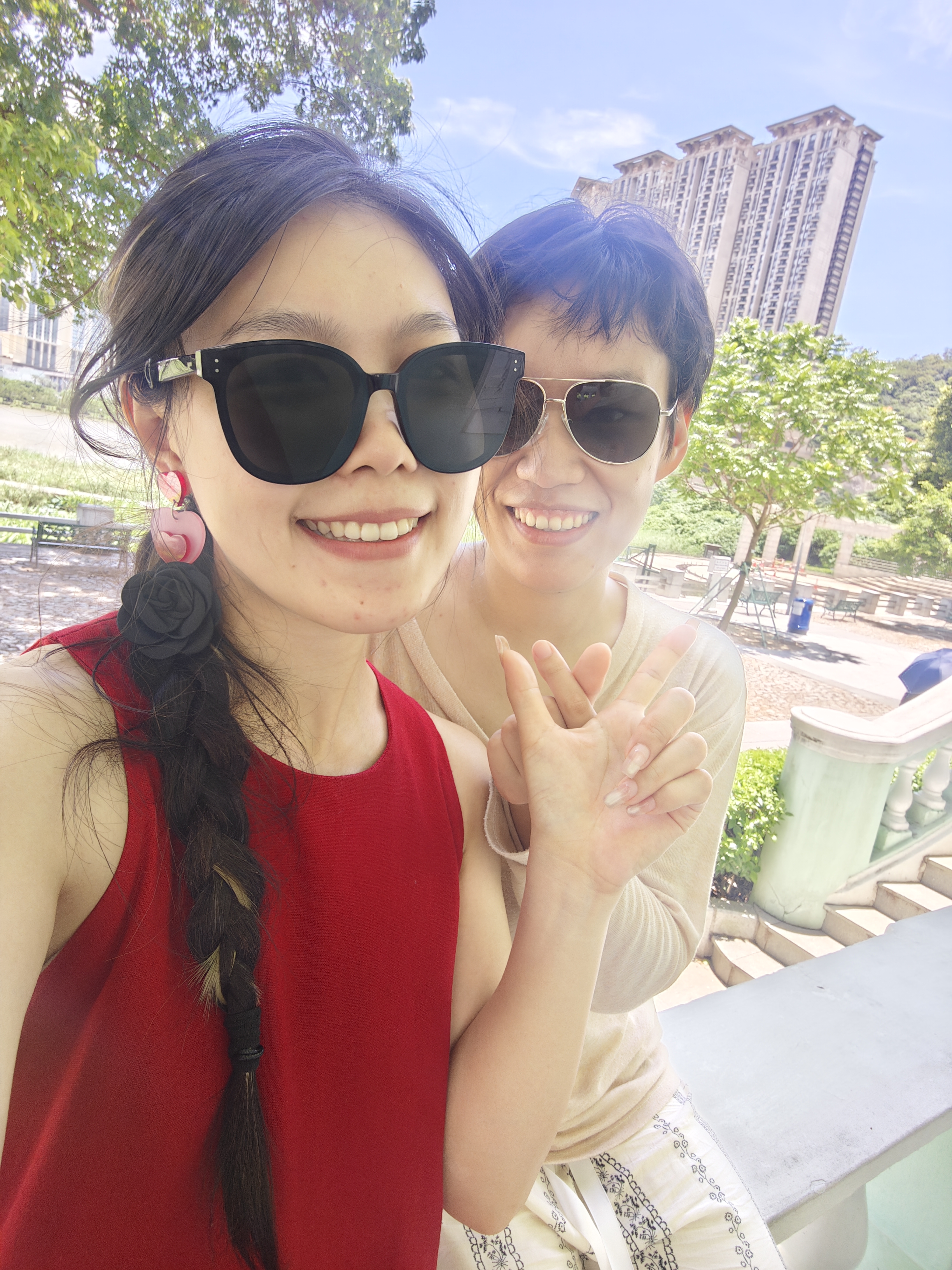 Cherish and Judy at The Venetian Macao