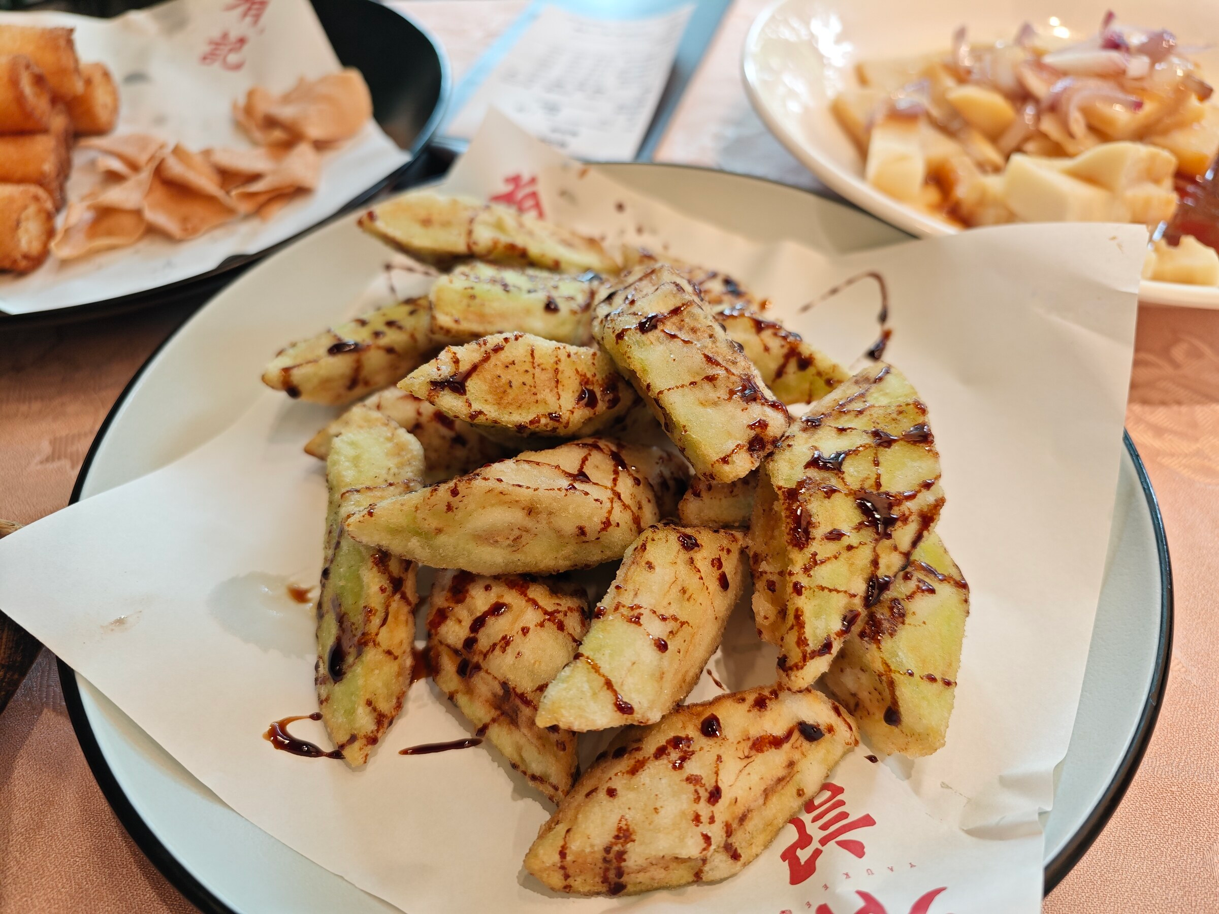 Shunde fried mango dessert