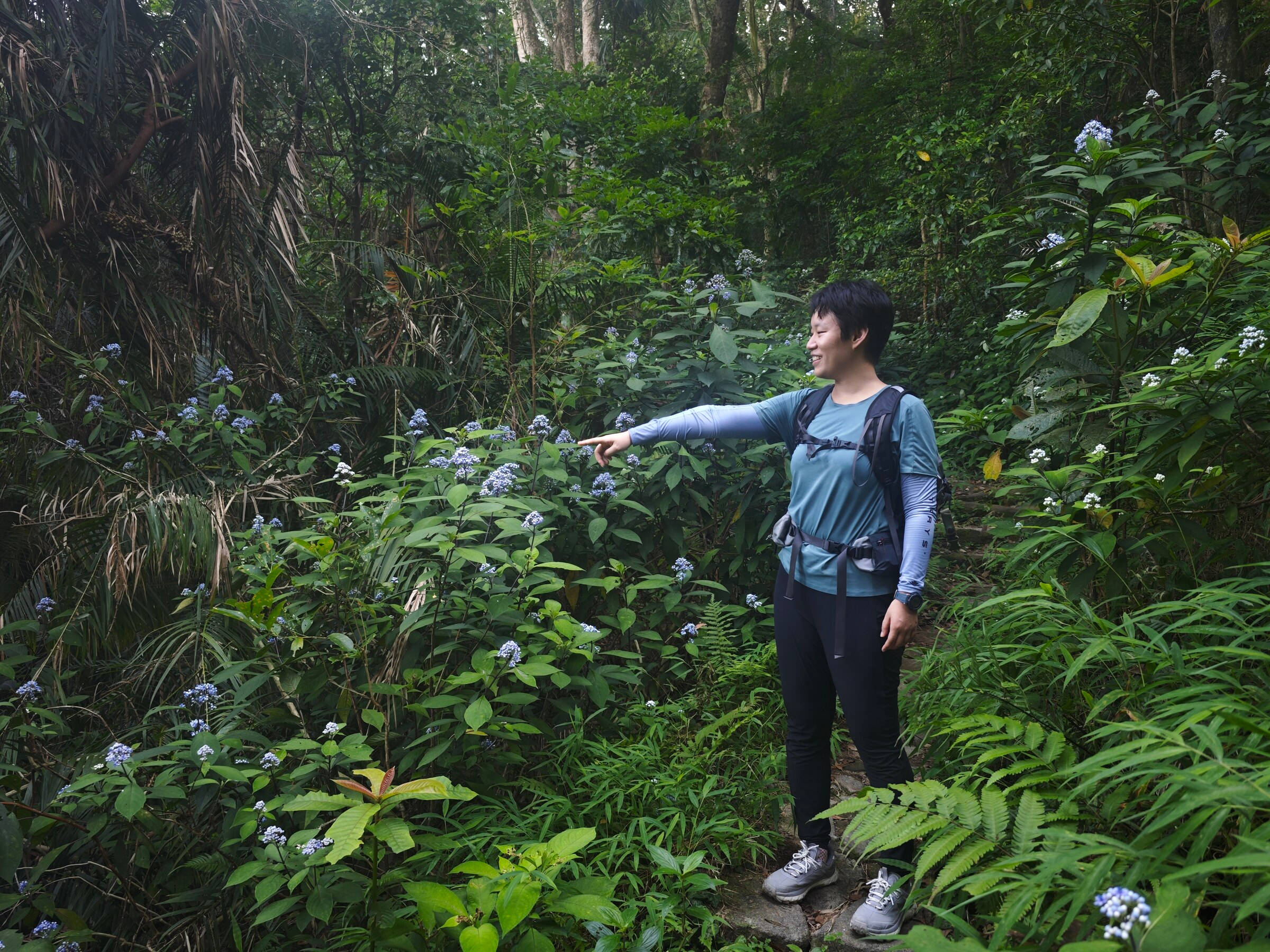 Cherish and Judy at Tai Po Kau in Hong Kong